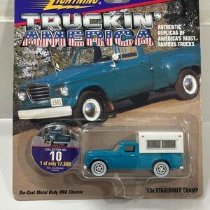 Blue Studebaker Champ Die-Cast Collection Truck